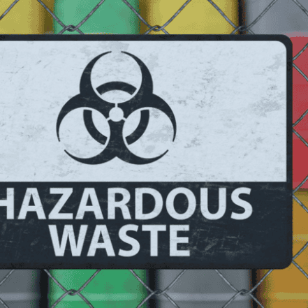 Waste Messaging Sign Hazardous Waste Business Sign | Waste Signs