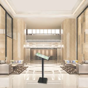 Podium Brochure Stand