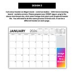 Deskpad Calendar - DESIGN 3