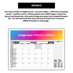 Deskpad Calendar - DESIGN 6
