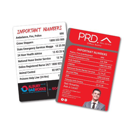 Remax Magnetic Business Cards