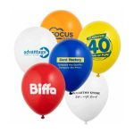 custom printed classic latex balloons