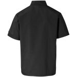Unisex Short Sleeve Cannes Utility Top- Black