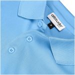 Mens Distinct Golf Shirt- Black