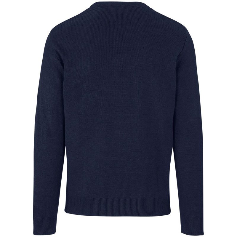 Mens Heavyweight Ecuador V-Neck Jersey- Black