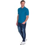 Mens Everyday Golf Shirt- Aqua