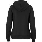 Ladies Harvard Heavyweight Hooded Sweater- Black