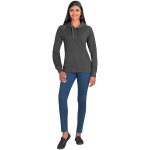 Ladies Harvard Heavyweight Hooded Sweater- Black