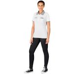 Ladies Caliber Golf Shirt- Black Grey