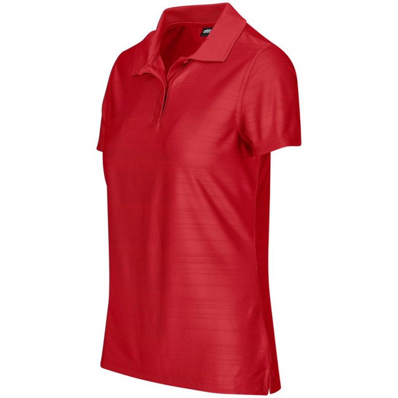 Ladies Milan Golf Shirt- Black