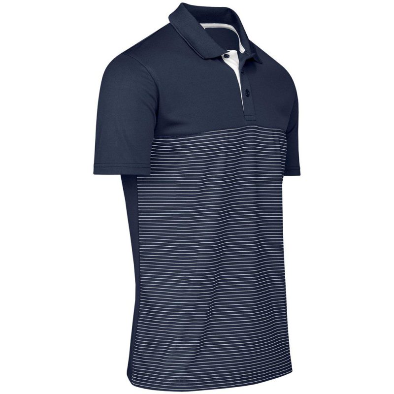 Mens Maestro Golf Shirt- Black