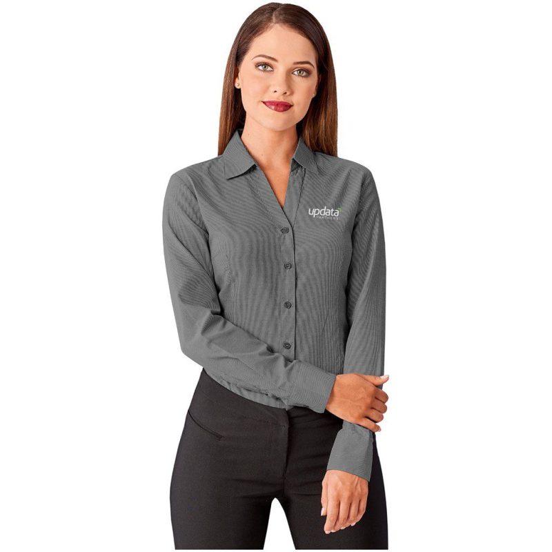 Ladies Long Sleeve Northampton Shirt- Black