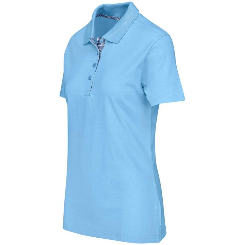 Ladies New York Golf Shirt- Black