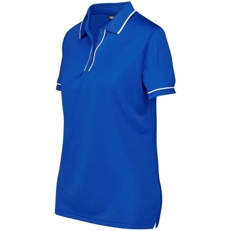 Ladies Osaka Golf Shirt- Black