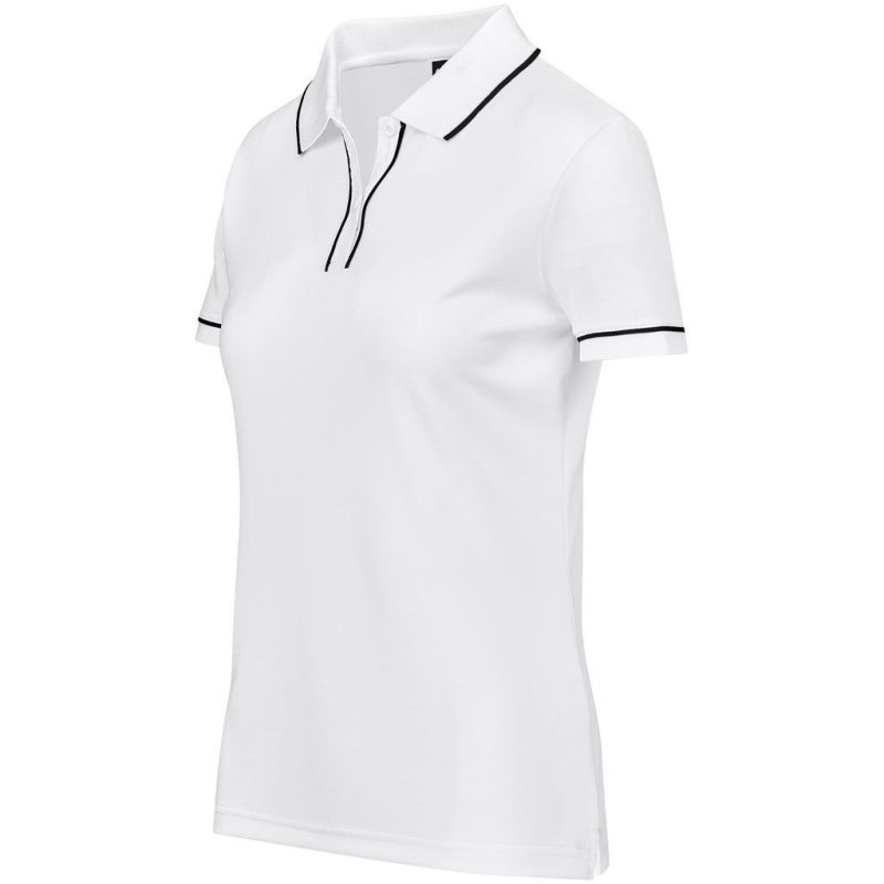Ladies Osaka Golf Shirt- Black