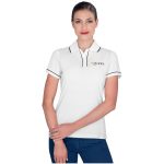 Ladies Osaka Golf Shirt- Black