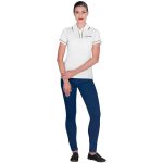 Ladies Osaka Golf Shirt- Black