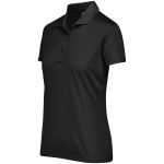 Ladies Pro Golf Shirt- Black
