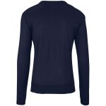 Mens Long Sleeve Peru V-Neck Jersey- Black