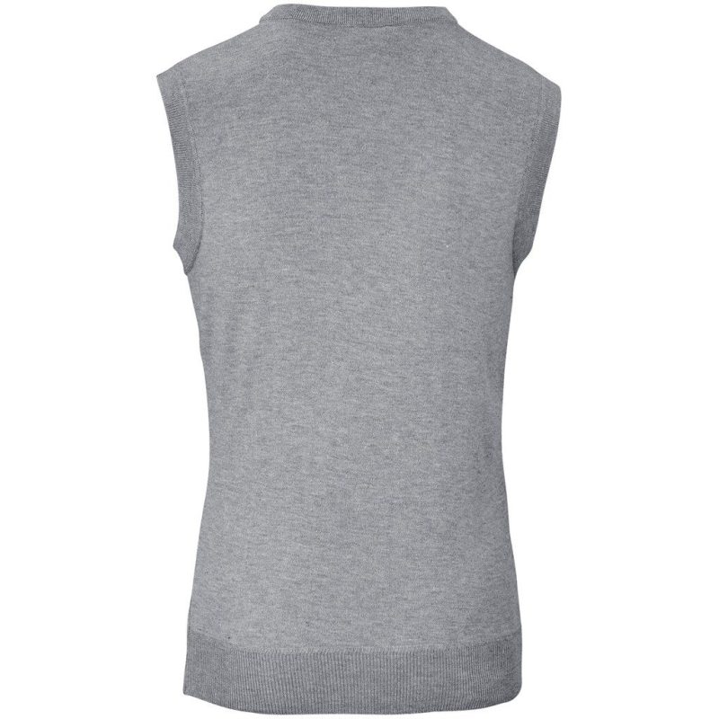 Mens Sleeveless Peru V-Neck Jersey- Black