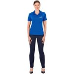 Ladies Santorini Golf Shirt- Black