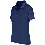 Ladies Santorini Golf Shirt- Black