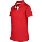 Ladies Tournament Golf Shirt- Black