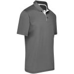 Mens Tournament Golf Shirt- Black