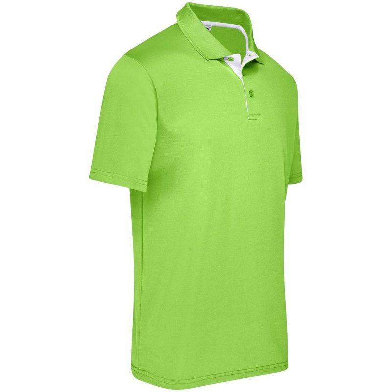 Mens Tournament Golf Shirt- Black