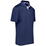 Mens Tournament Golf Shirt- Black