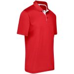 Mens Tournament Golf Shirt- Black