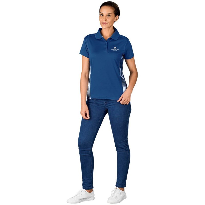 Ladies Zeus Golf Shirt- Black