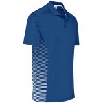 Mens Zeus Golf Shirt- Black