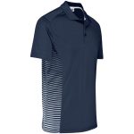 Mens Zeus Golf Shirt- Black