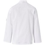 Unisex Long Sleeve Zest Chef Jacket- Black