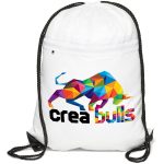 Northstar 210D Drawstring Bag- Black