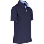 Mens Delta Golf Shirt- Black