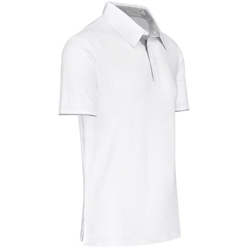 Mens Delta Golf Shirt- Black