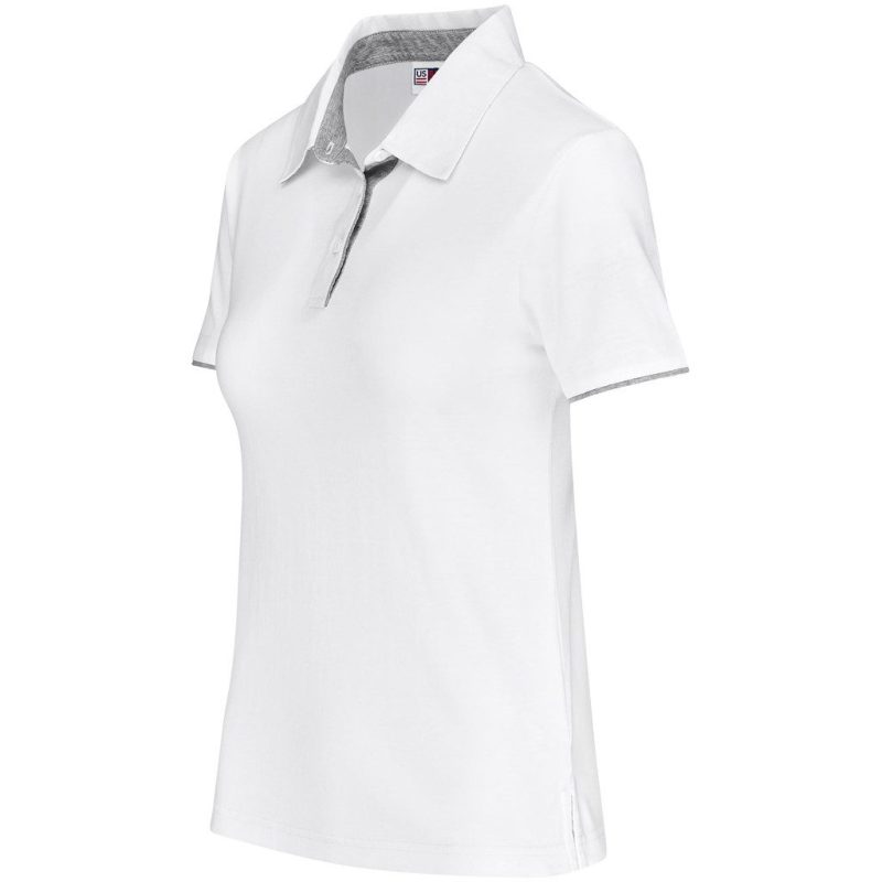 Ladies Delta Golf Shirt- Black
