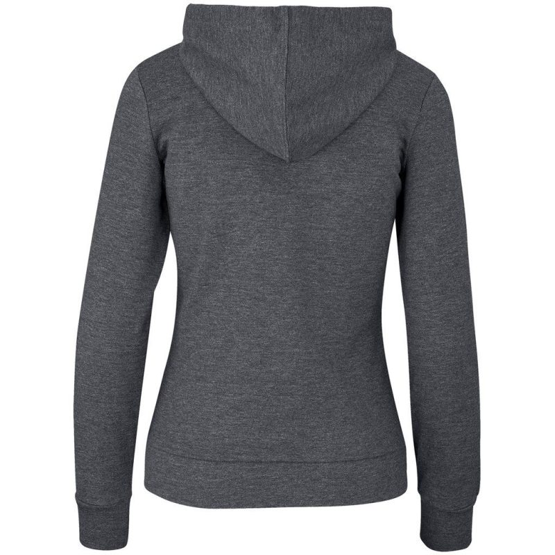 Ladies Bravo Hooded Sweater- Black
