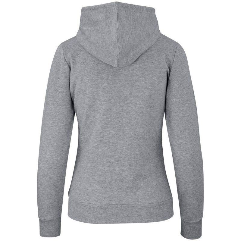 Ladies Bravo Hooded Sweater- Black