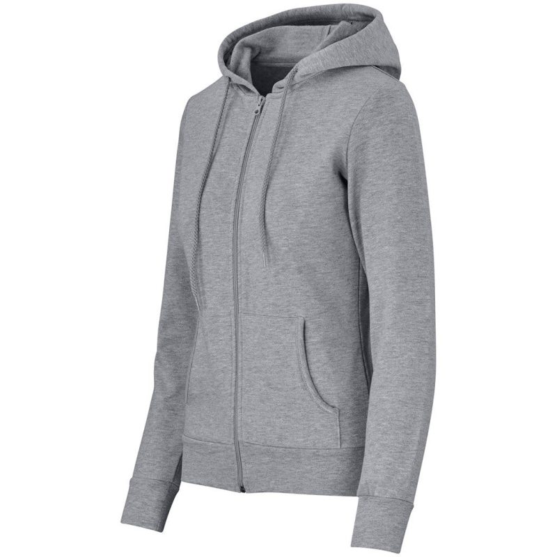 Ladies Bravo Hooded Sweater- Black