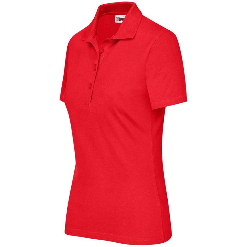 Ladies Cardinal Golf Shirt- Black