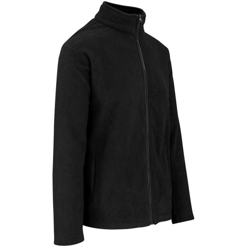 Mens Yukon Micro Fleece Jacket- Black