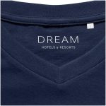 Mens Super Club 165 V-Neck T-Shirt- Black