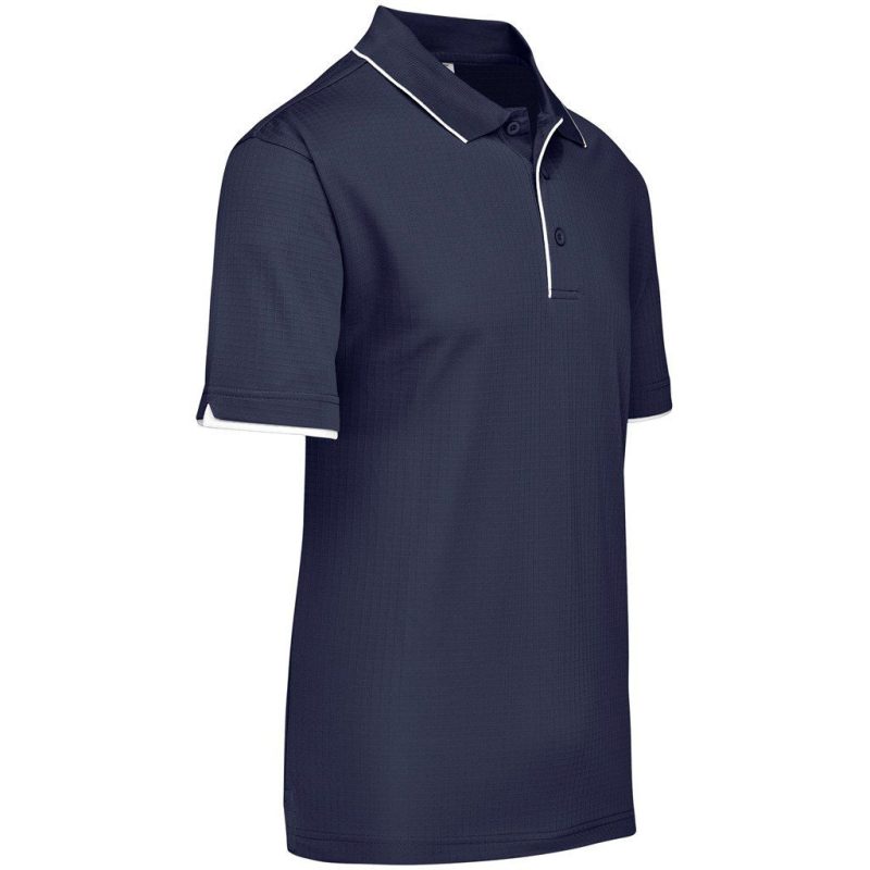 Mens Elite Golf Shirt- Black