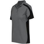 Ladies Talon Golf Shirt- Black