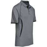 Mens Razor Golf Shirt- Black