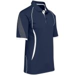Mens Razor Golf Shirt- Black