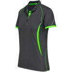 Ladies Razor Golf Shirt- Black